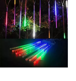 Cordo Led Chuva De Meteoro 8 Tubos 30cm 